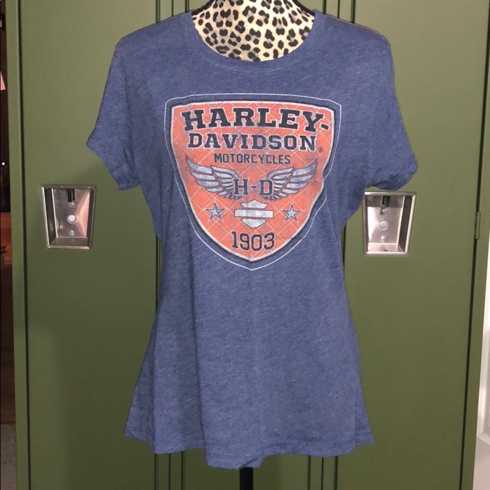Harley-Davidson Women’s shirt blue XL